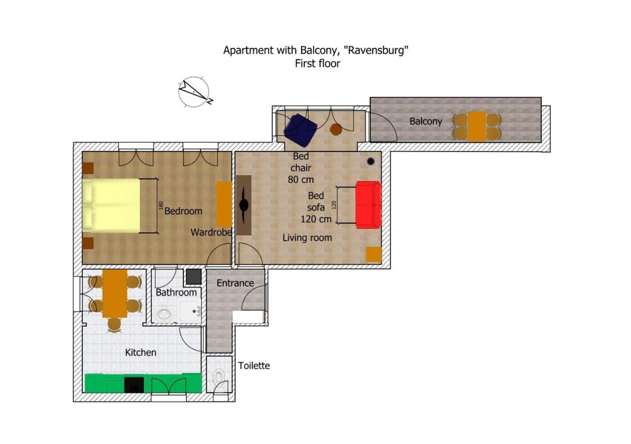 Apartament Eligo Friedrichshafen Zewnętrze zdjęcie